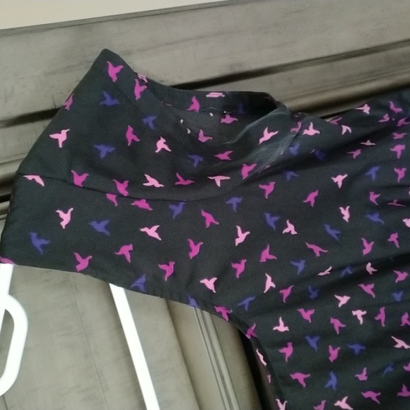 Black knee length summer dress - Picture 2 of 4